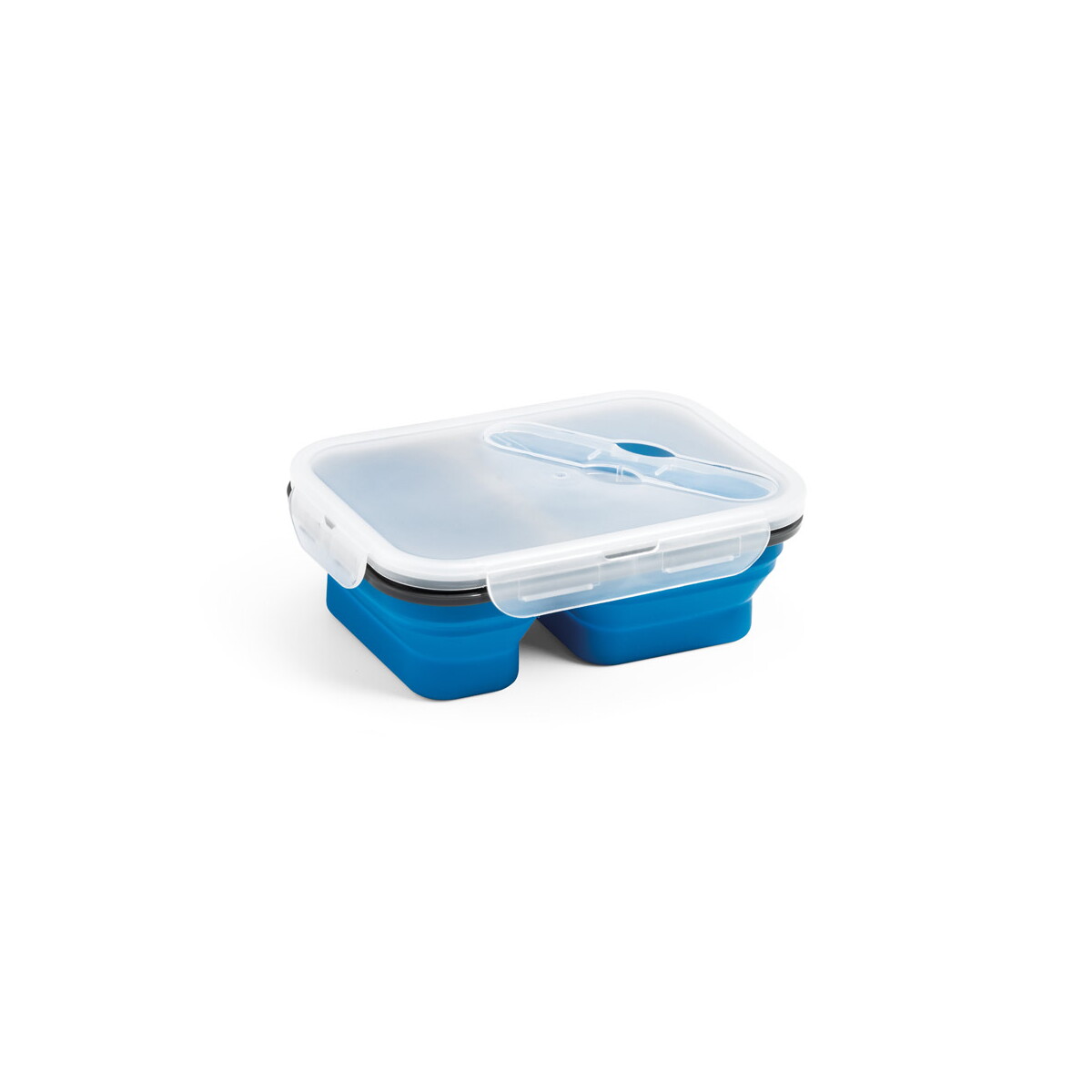 DILL. Lunch Box. Wysuwane hermetyczne pudełko wykonane z silikonu i PP (480 i 760 mL) - Granatowe 93848_104