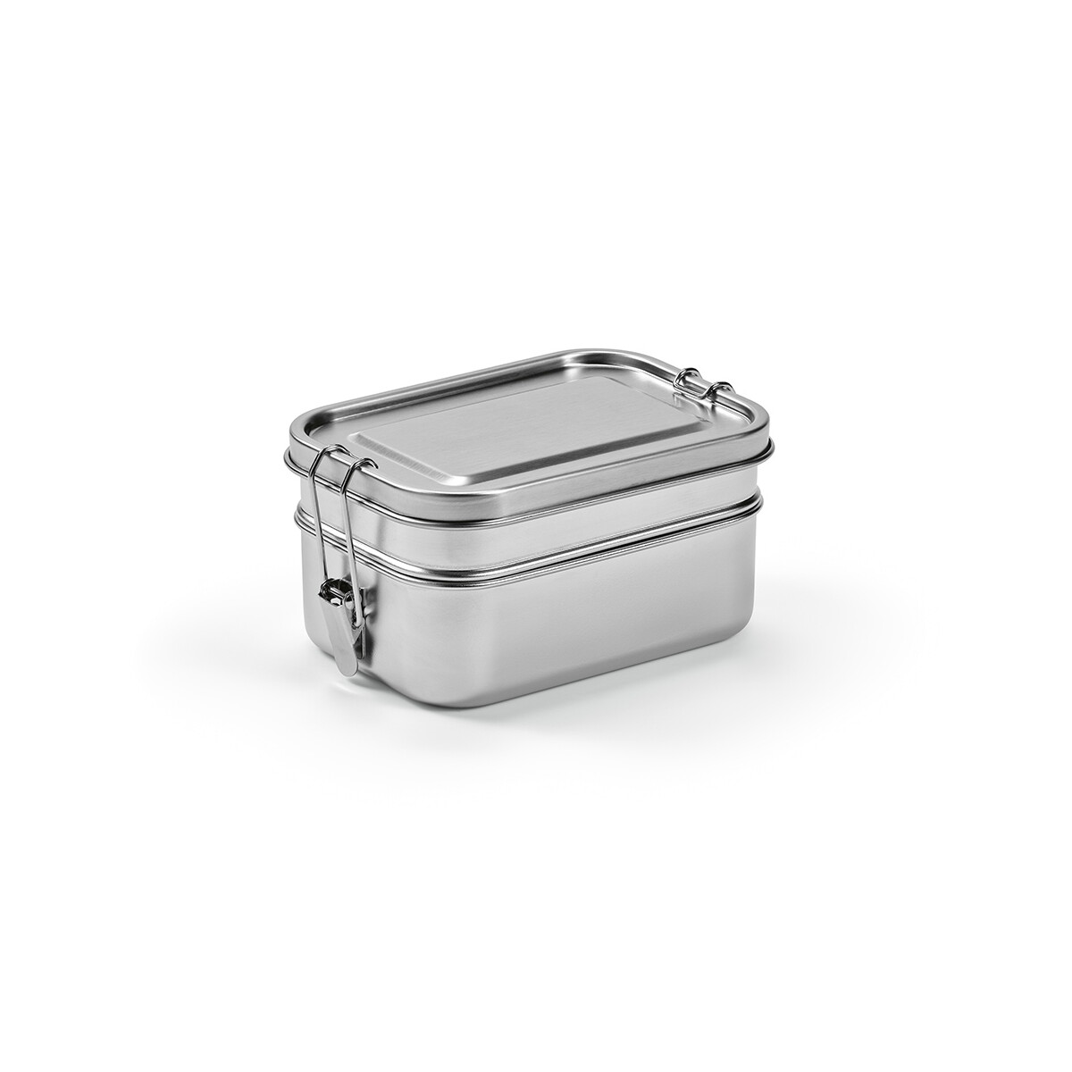 Picasso Pojemnik na lunch ze stali nierdzewnej z recyklingu 1240 ml - Srebrny ALB003_107