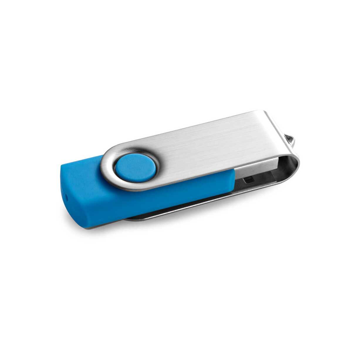 CLAUDIUS 8GB. Pamięć flash USB 8 GB z metalowym klipsem - Błękitna 97549_124