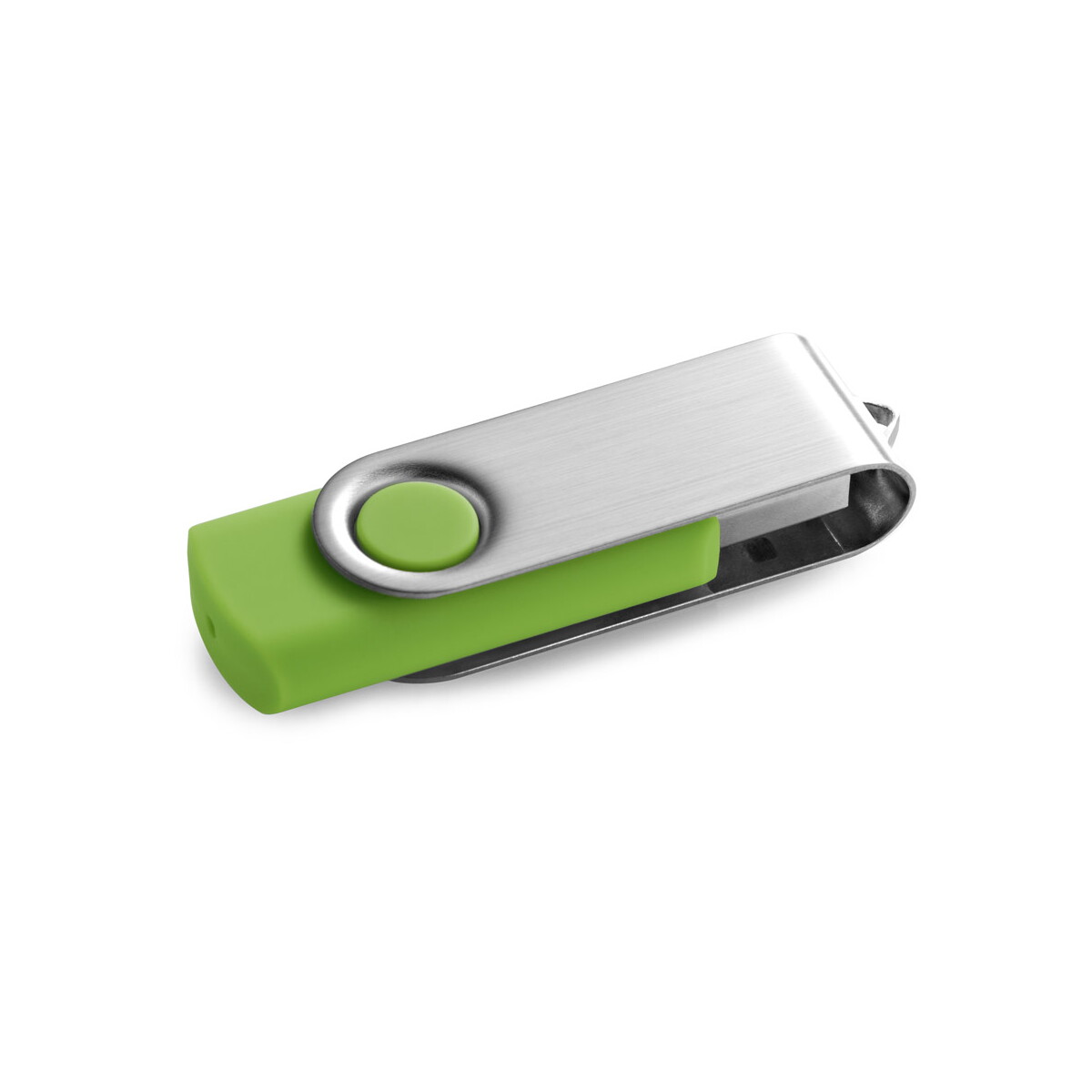 CLAUDIUS 8GB. Pamięć flash USB 8 GB z metalowym klipsem - Jasno zielona 97549_119