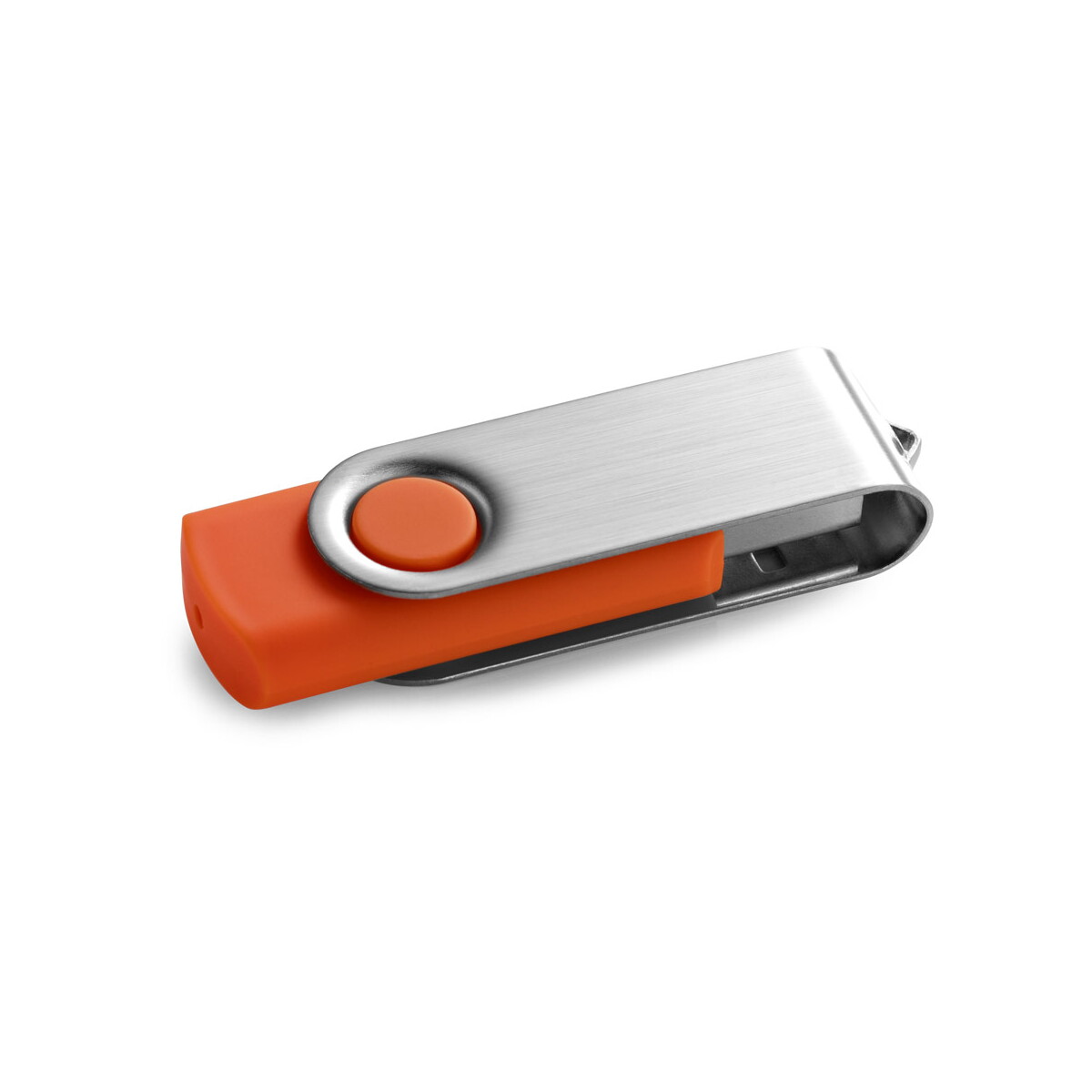 CLAUDIUS 8GB. Pamięć flash USB 8 GB z metalowym klipsem - Pomarańczowa 97549_128