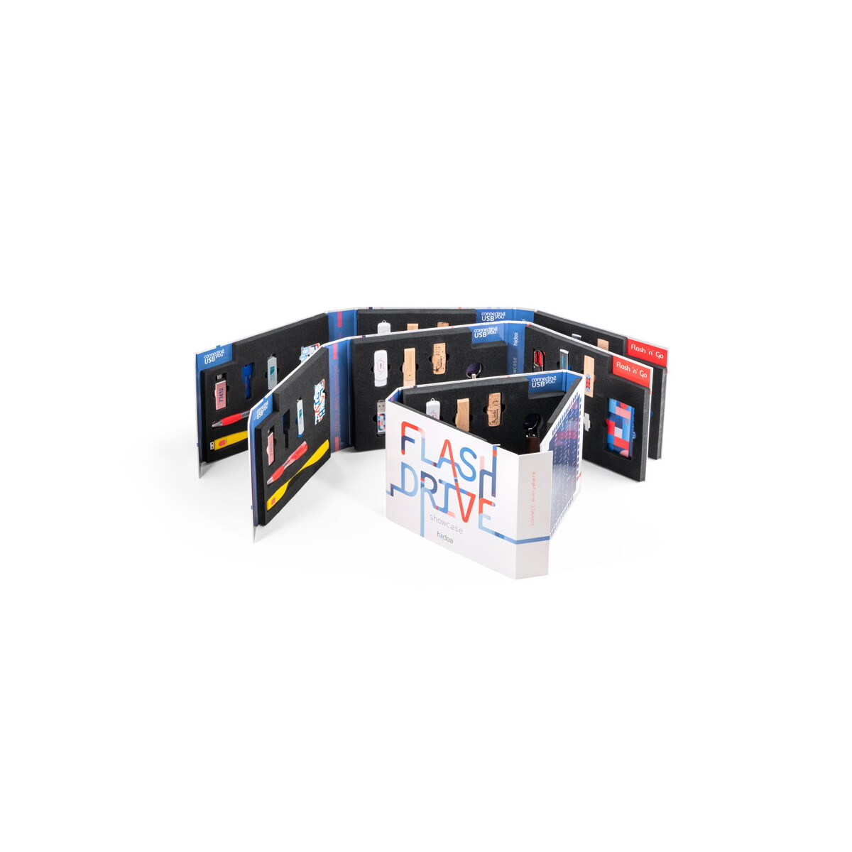 FLASH DRIVE SHOWCASE. Wzornik personalizowanych pendrive'ów - Mix 70070_100
