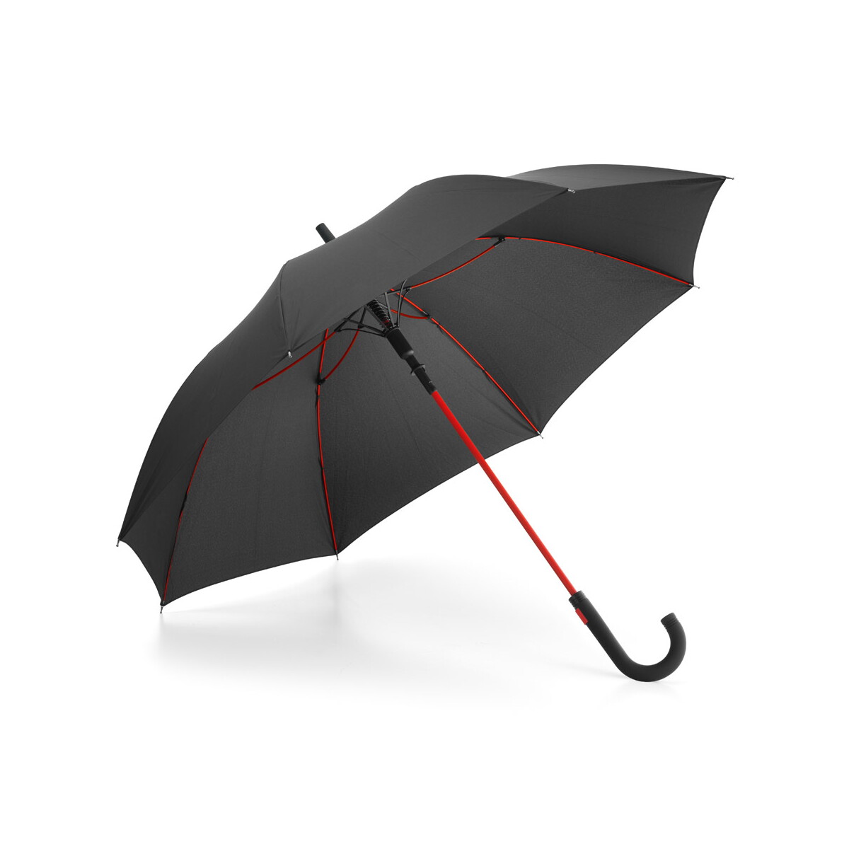 ALBERTA. Poliestrowy parasol z automatycznym otwieraniem - Czerwony 99145_105