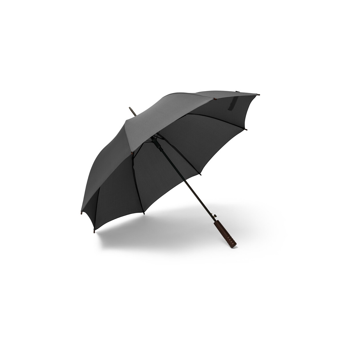 APOLO. Parasol poliestru pochodzącego (100% rPET) pongee z automatycznym otwieraniem - Czarny 99149_103