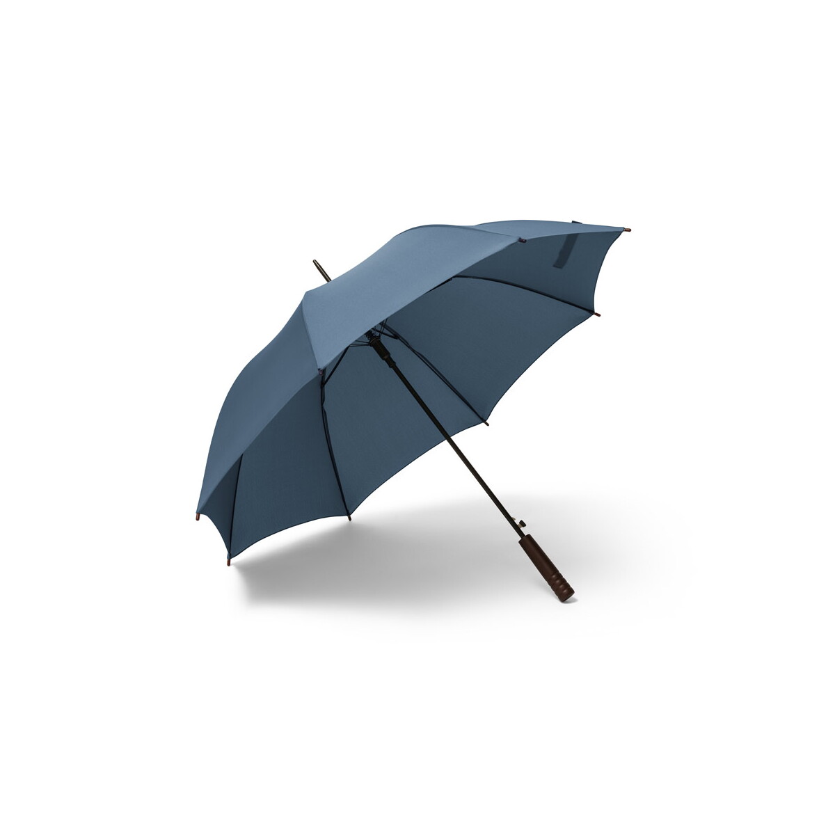 APOLO. Parasol poliestru pochodzącego (100% rPET) pongee z automatycznym otwieraniem - granatowy 99149_104