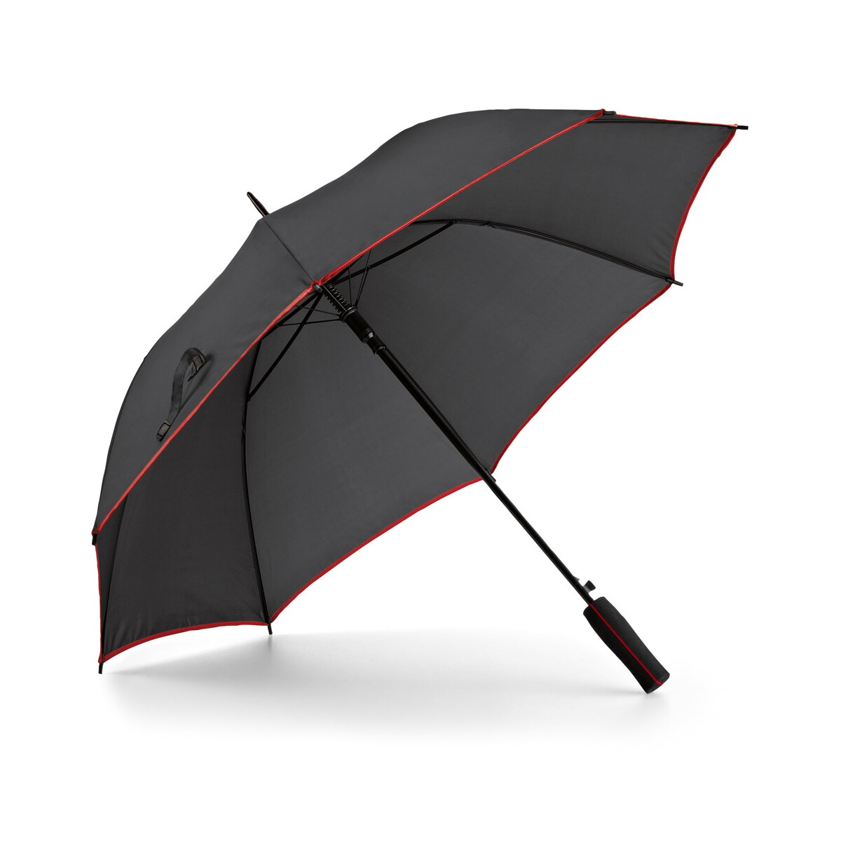 JENNA. Parasol z poliestru 190T z automatycznym otwieraniem - czerwony 99137_105