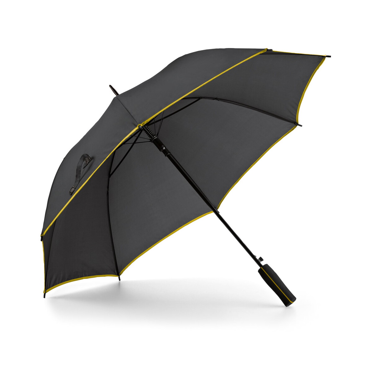 JENNA. Parasol z poliestru 190T z automatycznym otwieraniem - Żółty 99137_108