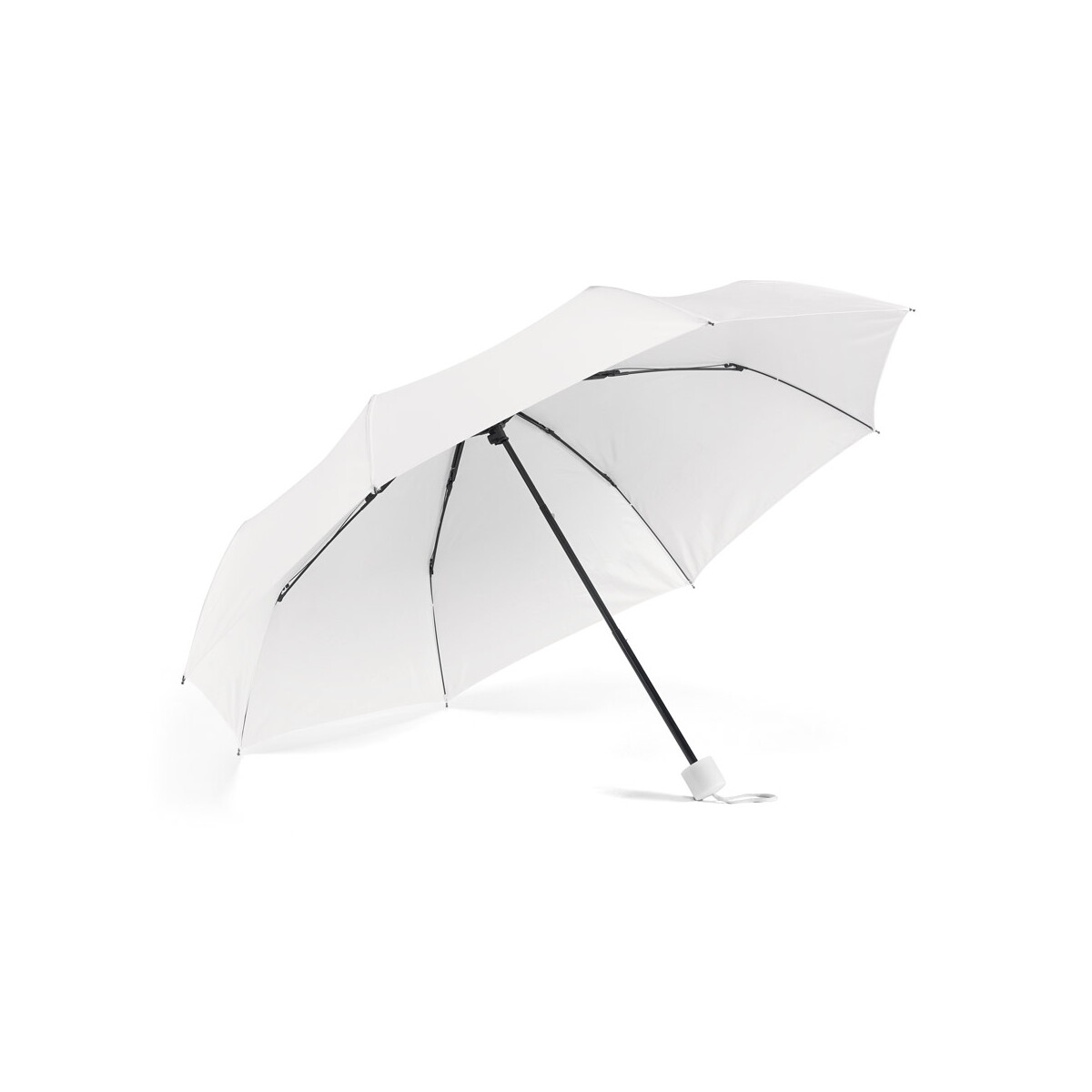 MARIA. Składany parasol z poliestru 190T - Biały 99138_106