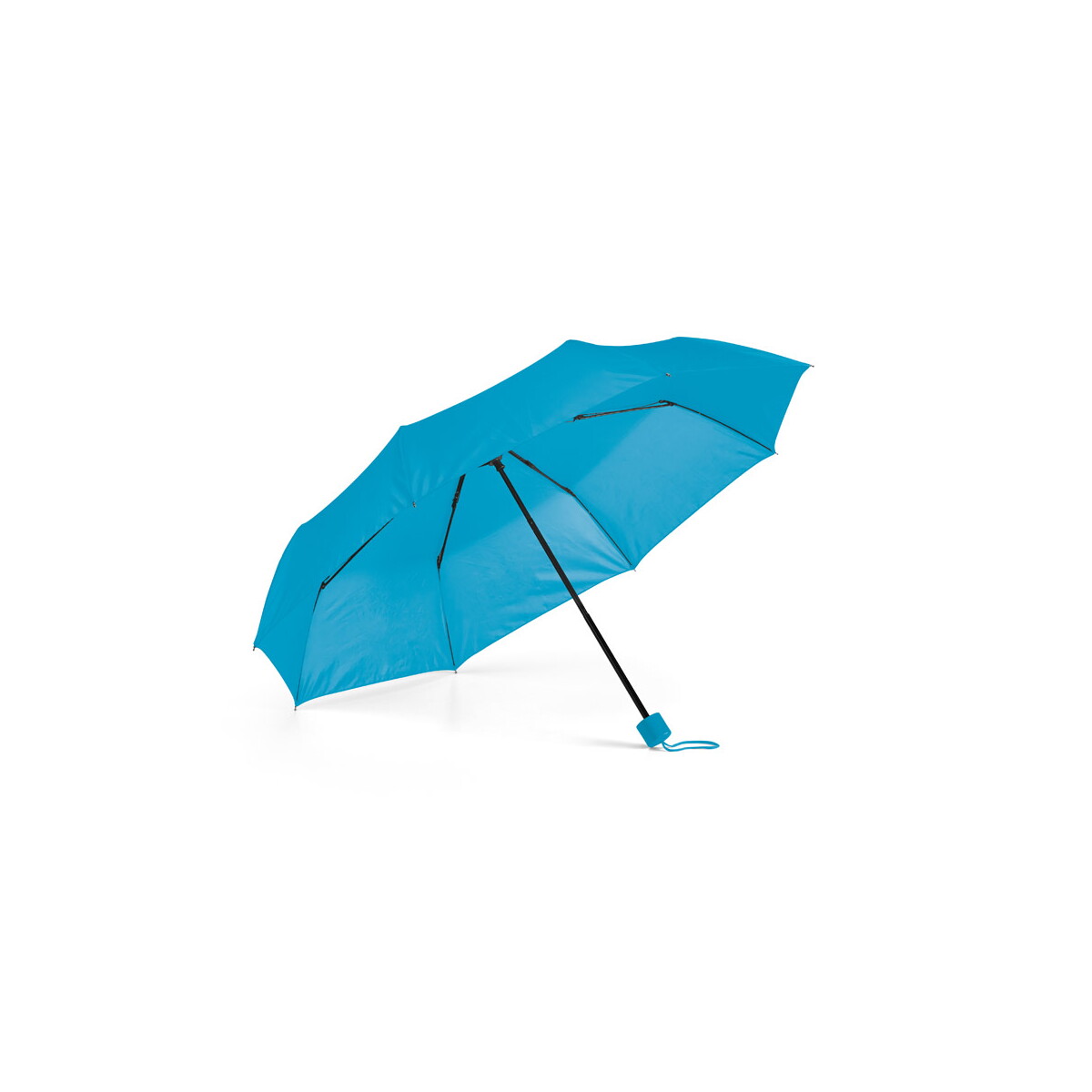 MARIA. Składany parasol z poliestru 190T - Błękitny 99138_124
