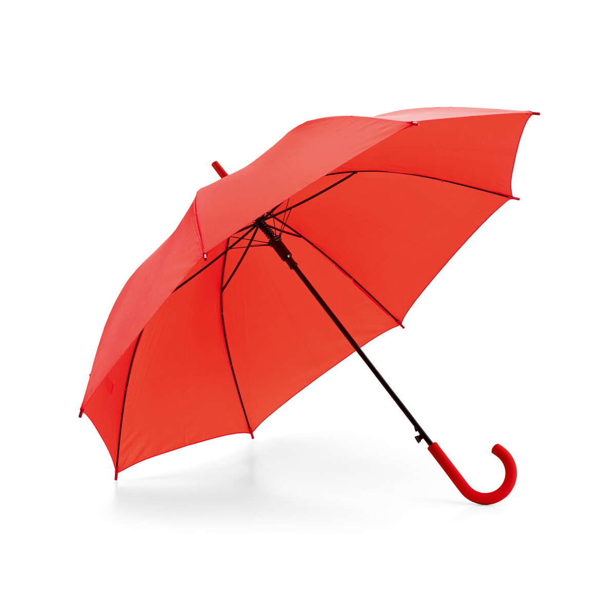 MICHAEL. Parasol z poliestru 190T z automatycznym otwieraniem - Czerwony 99134_105