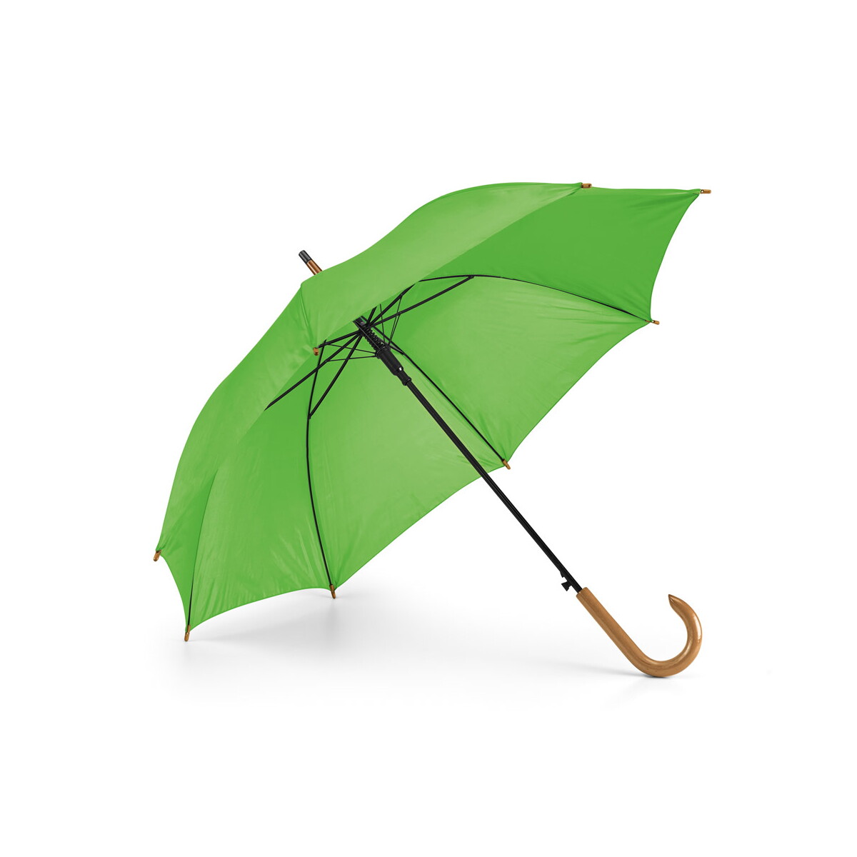 PATTI. Parasol z poliestru 190T z automatycznym otwieraniem - Jasno zielony 99116_119