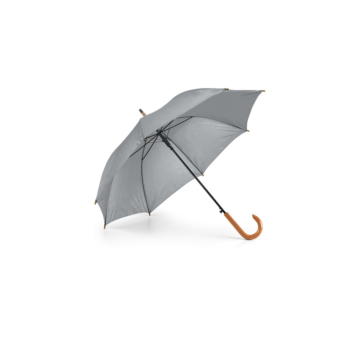 PATTI. Parasol z poliestru 190T z automatycznym otwieraniem - Szary 99116_113