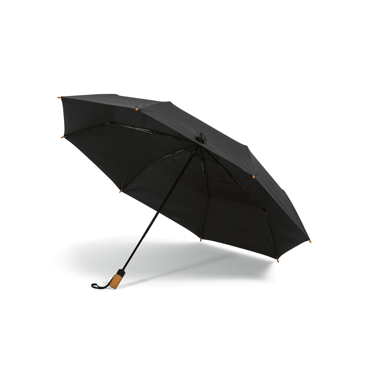 Skladany parasol Jackson 27" rPET Automatic - czarny AUM001_103