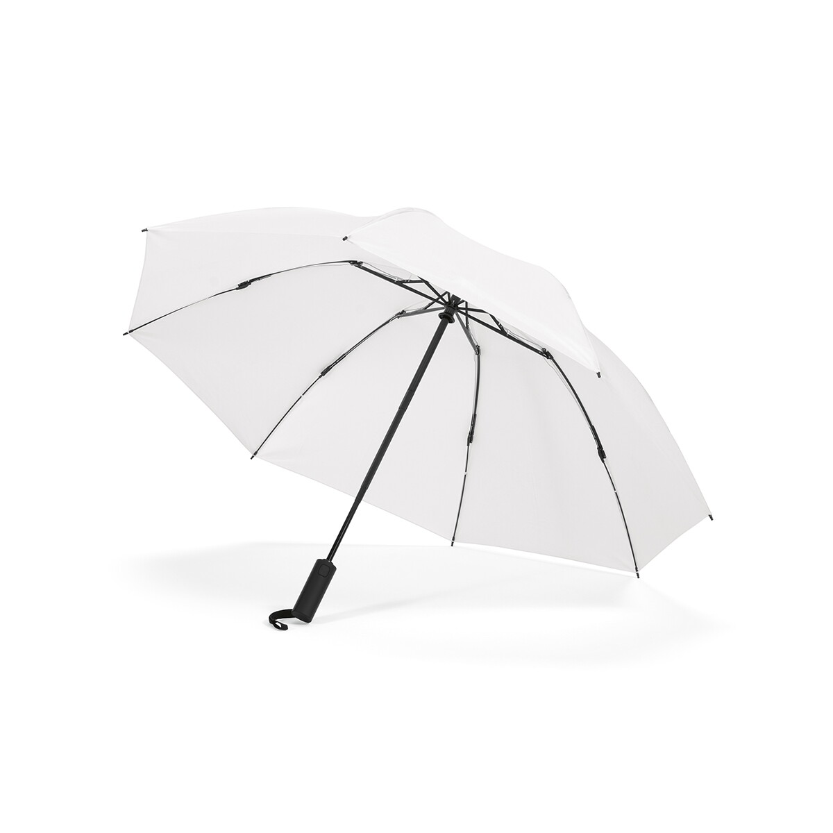 Składany parasol Presley 23" rPET - Biały AUM002_106