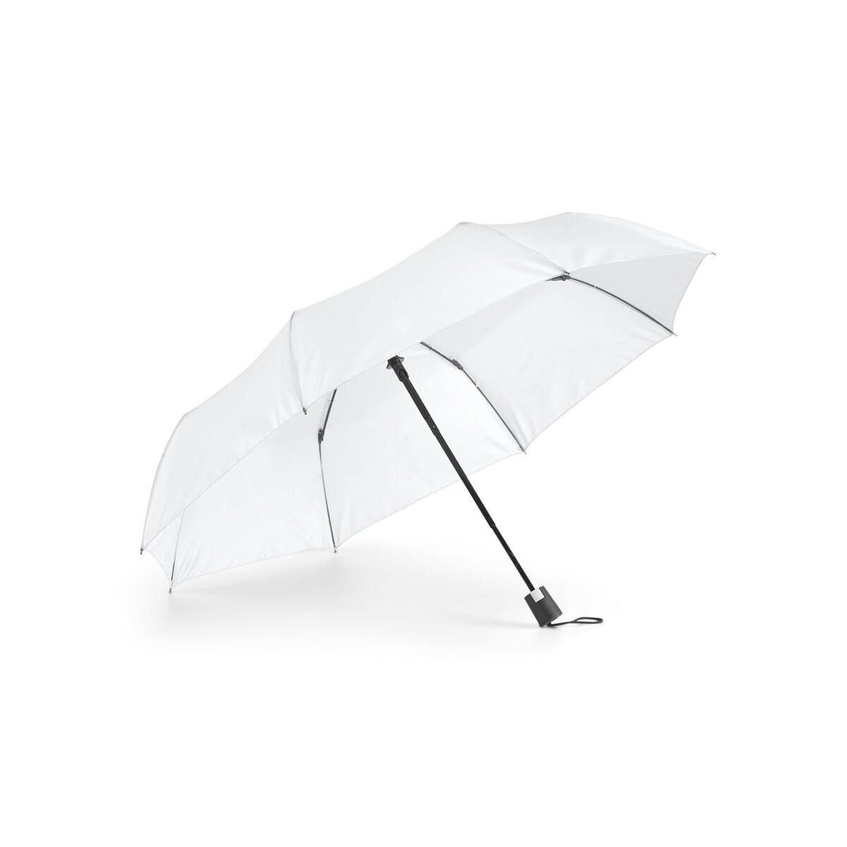 TOMAS. Parasol kompaktowy z poliestru 190T z automatycznym otwieraniem - Biały 99139_106