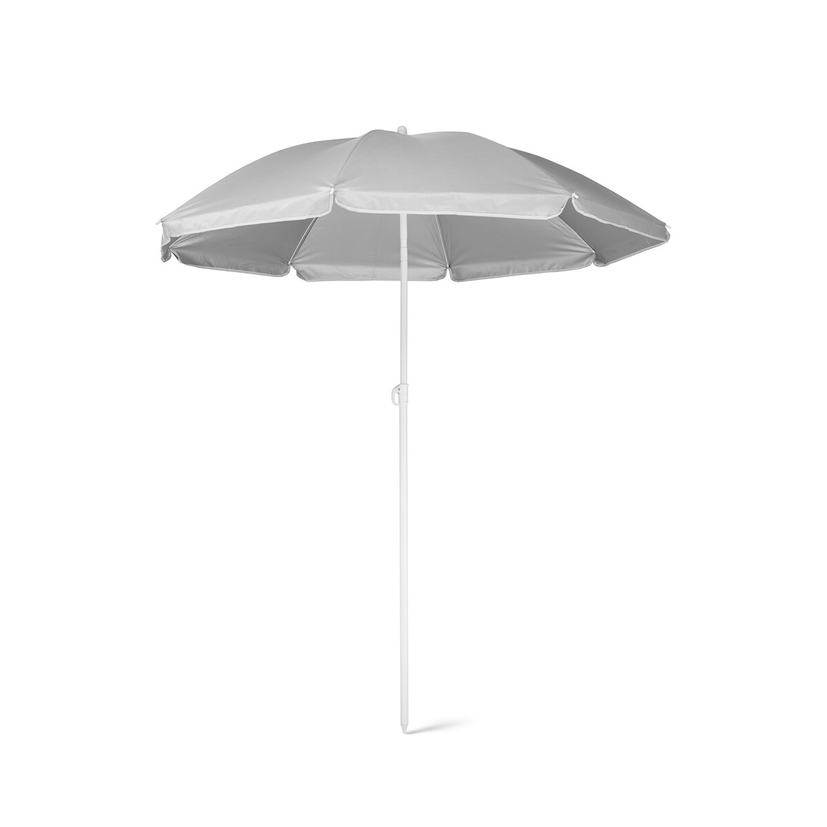 PARANA. Odchylany parasol plażowy 210T ze srebrną podszewką - Jasnoszary 98320_123