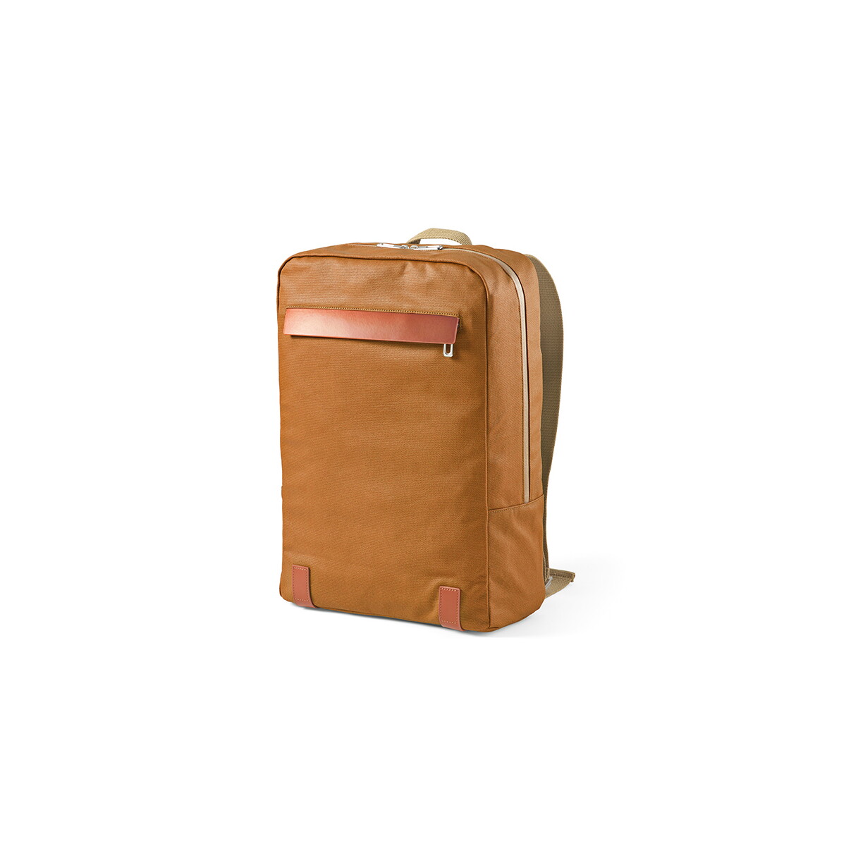 Plecak Vienna 23L z recyklingowanej bawelny 340 gsm - Camelowy ABK007_191