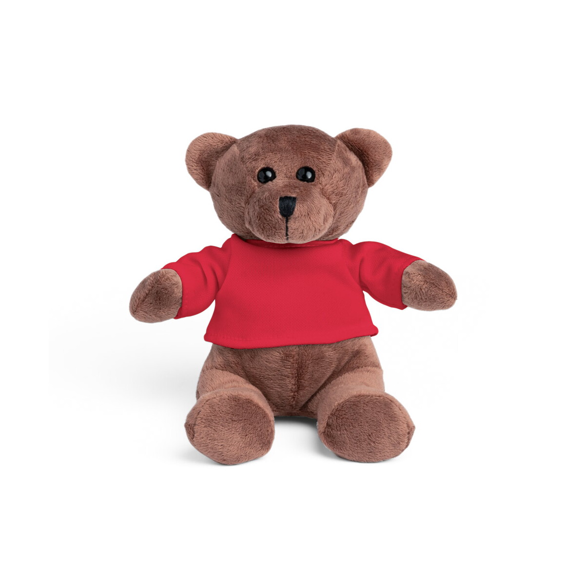 BEAR. Pluszak w kształcie misia z koszulką - Czerwony 95500_105