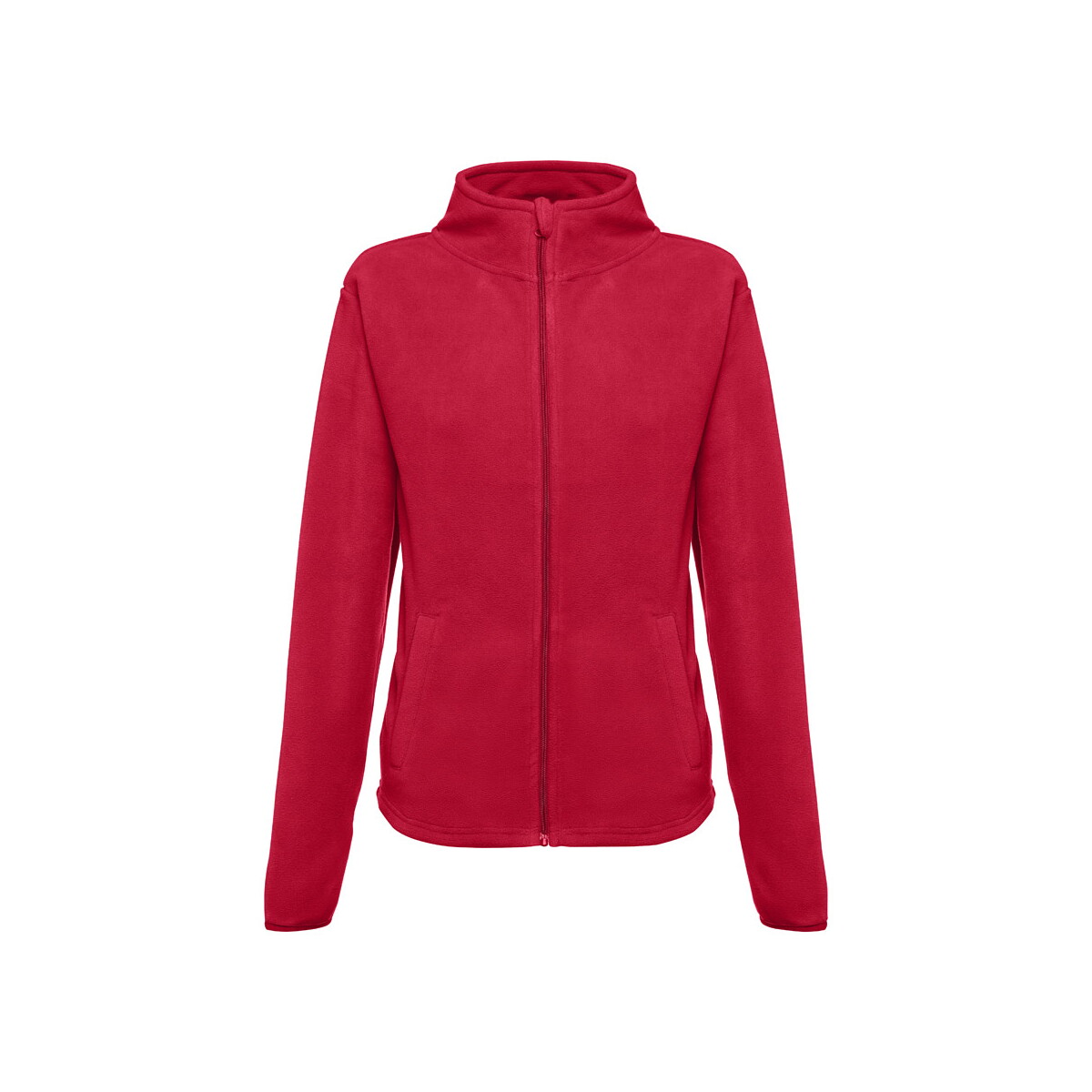 THC HELSINKI WOMEN. Damska bluza polarowa z poliestrowym taliowana - Czerwona 30165_105