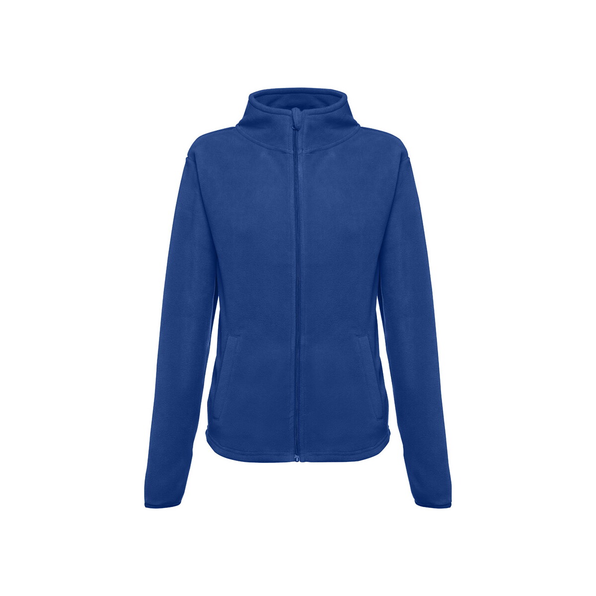 THC HELSINKI WOMEN. Damska bluza polarowa z poliestrowym taliowana - Szafirowa 30165_114