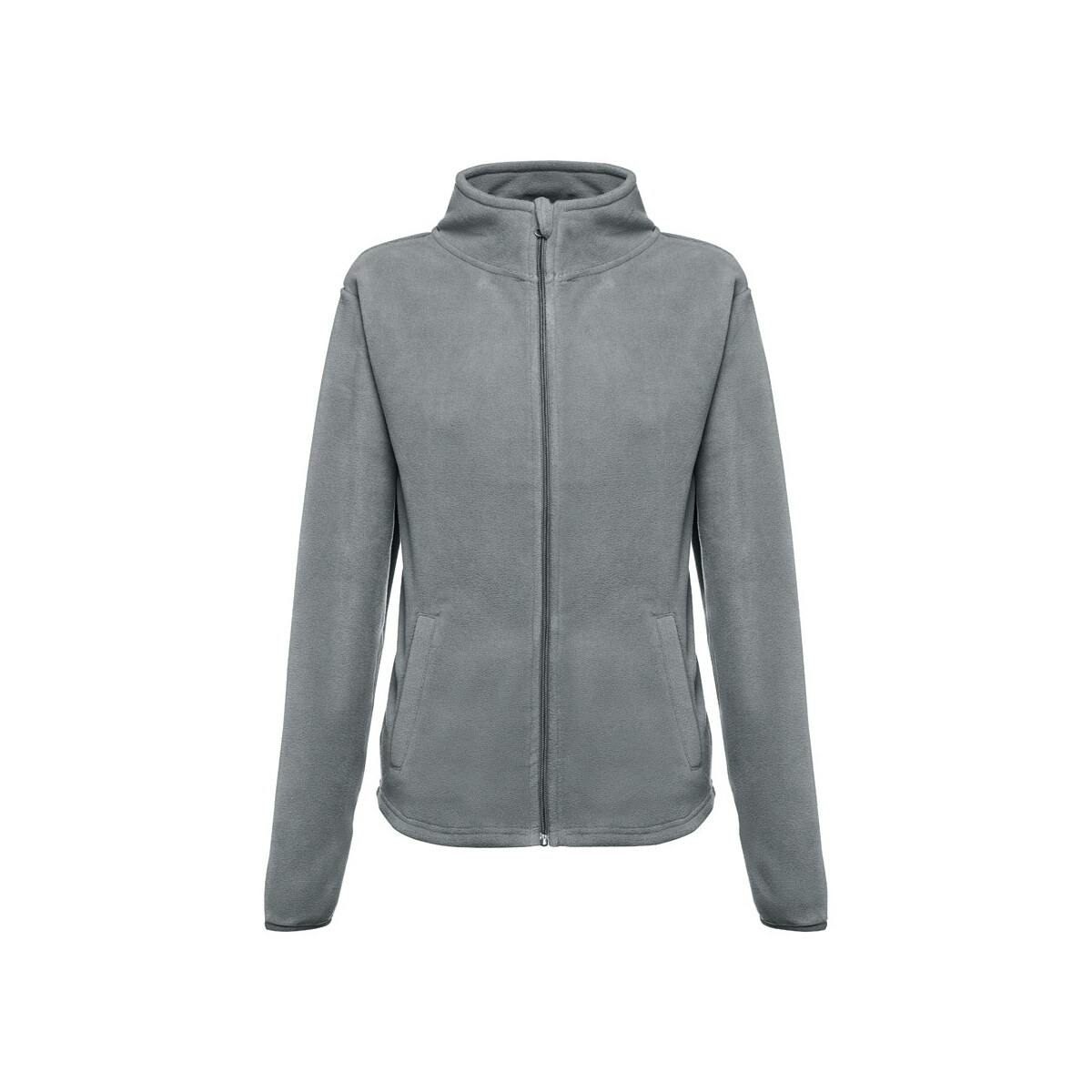 THC HELSINKI WOMEN. Damska bluza polarowa z poliestrowym taliowana - Szara 30165_113