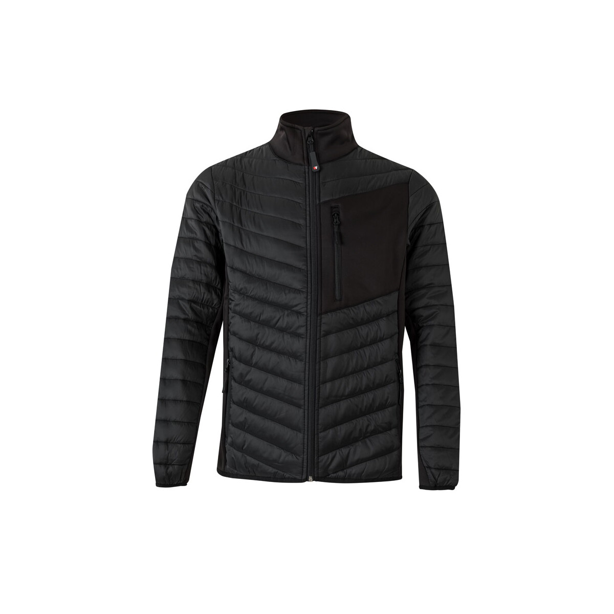VL RAIJIN. Dwukolorowa kurtka polarowa (220 g/m²) z poliestru (100%) - Czarna 36085_103