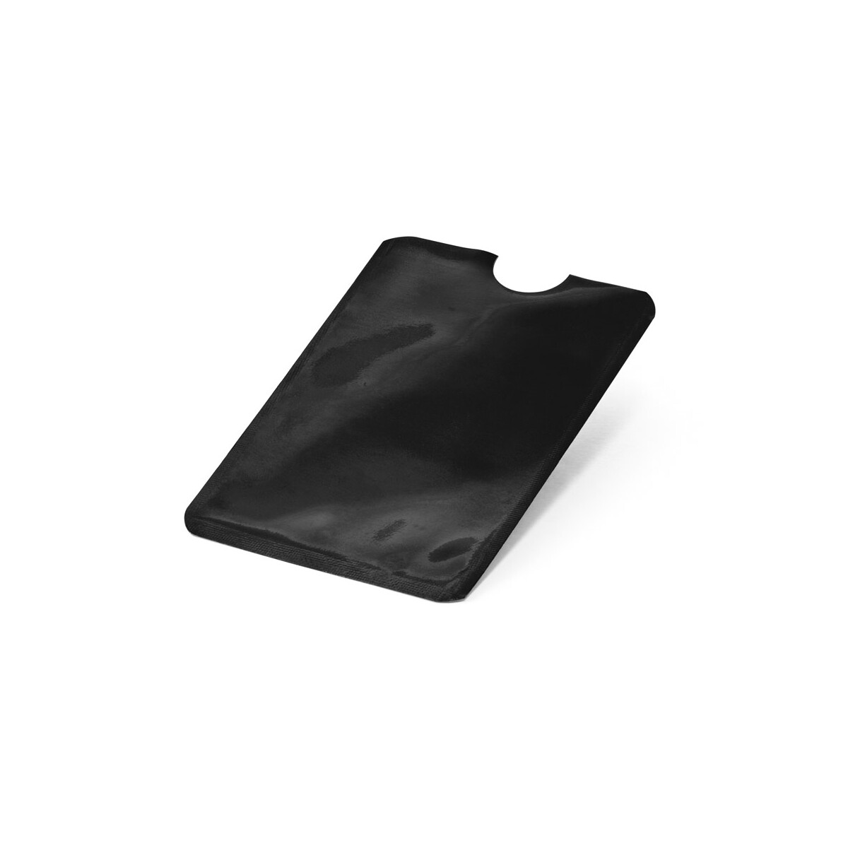 MEITNER. Aluminiowe etui na karty z blokadą RFID - Czarne 93333_103