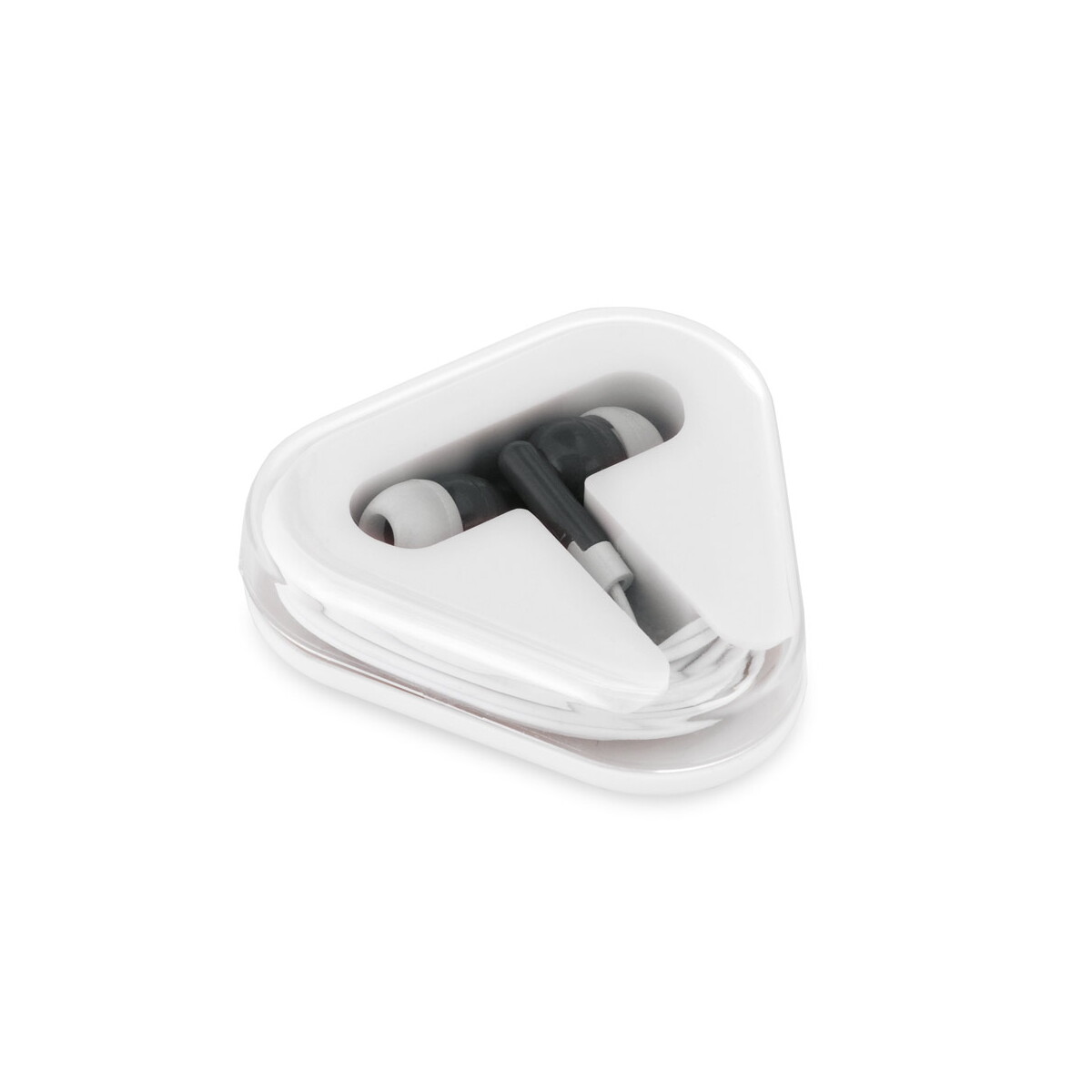 FARADAY. Słuchawki douszne z kablem ABS o długości 1.25 m - Czarne 97360_103