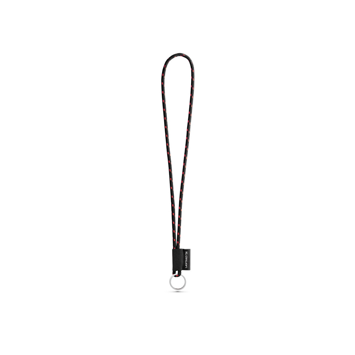 Lanyard NAUTIC Long Set I. Modele standardowe - Czarny/Czerwony 14002_354