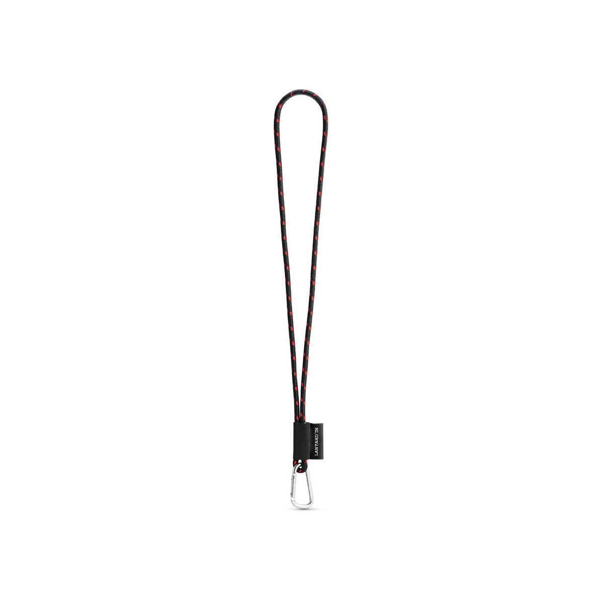 Lanyard NAUTIC Long Set II. Modele standardowe - Czarny/Czerwony 14000_354