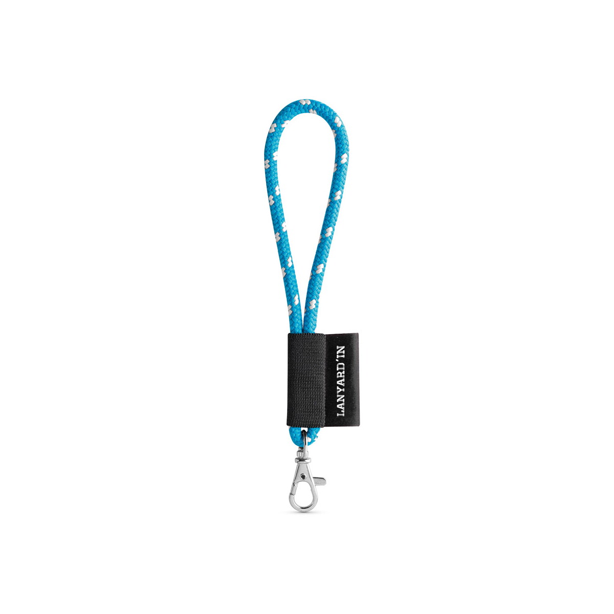 Lanyard NAUTIC Short Set. Modele standardowe - Białe/Niebieskie 14001_382
