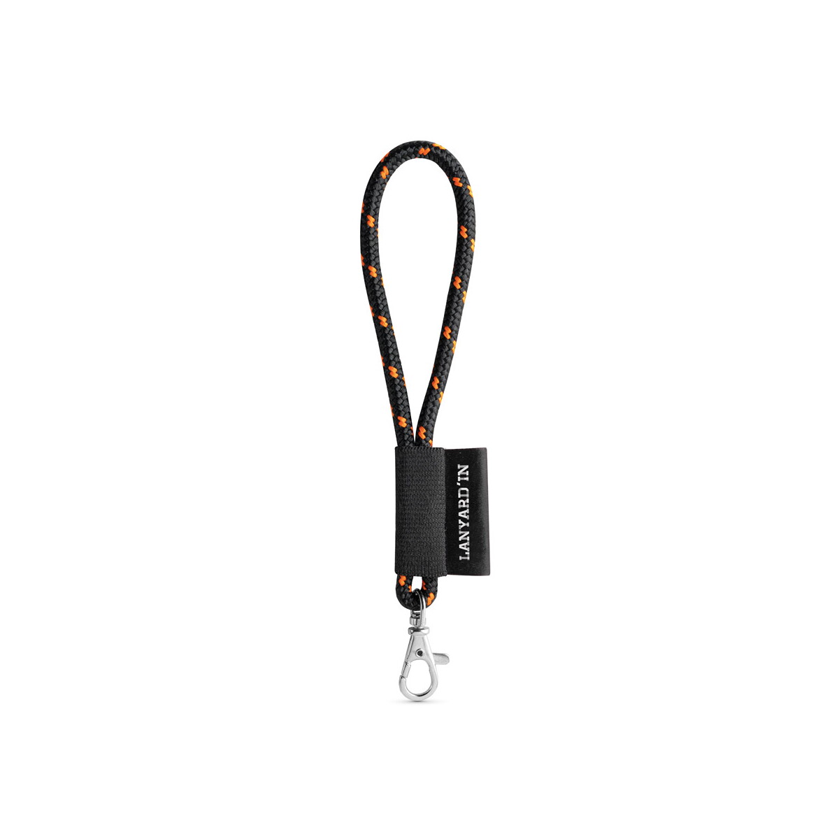 Lanyard Nautic Short Set. Modele standardowe - Czarny/Pomarańczowy 75092_356