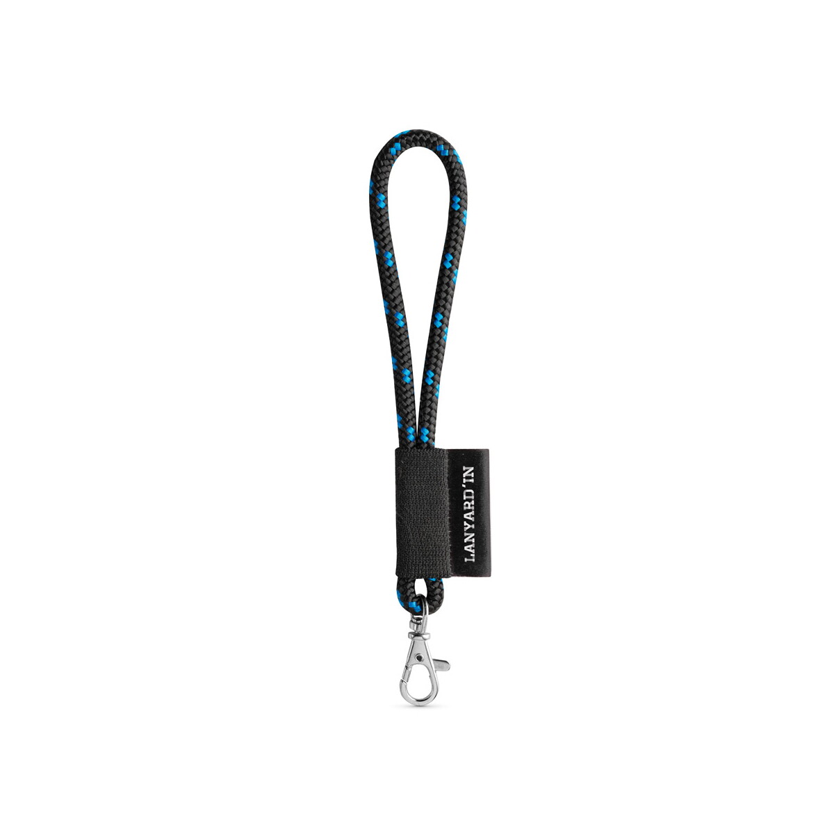 Lanyard Nautic Short Set. Modele standardowe - Czarny/Szafirowy 75092_352