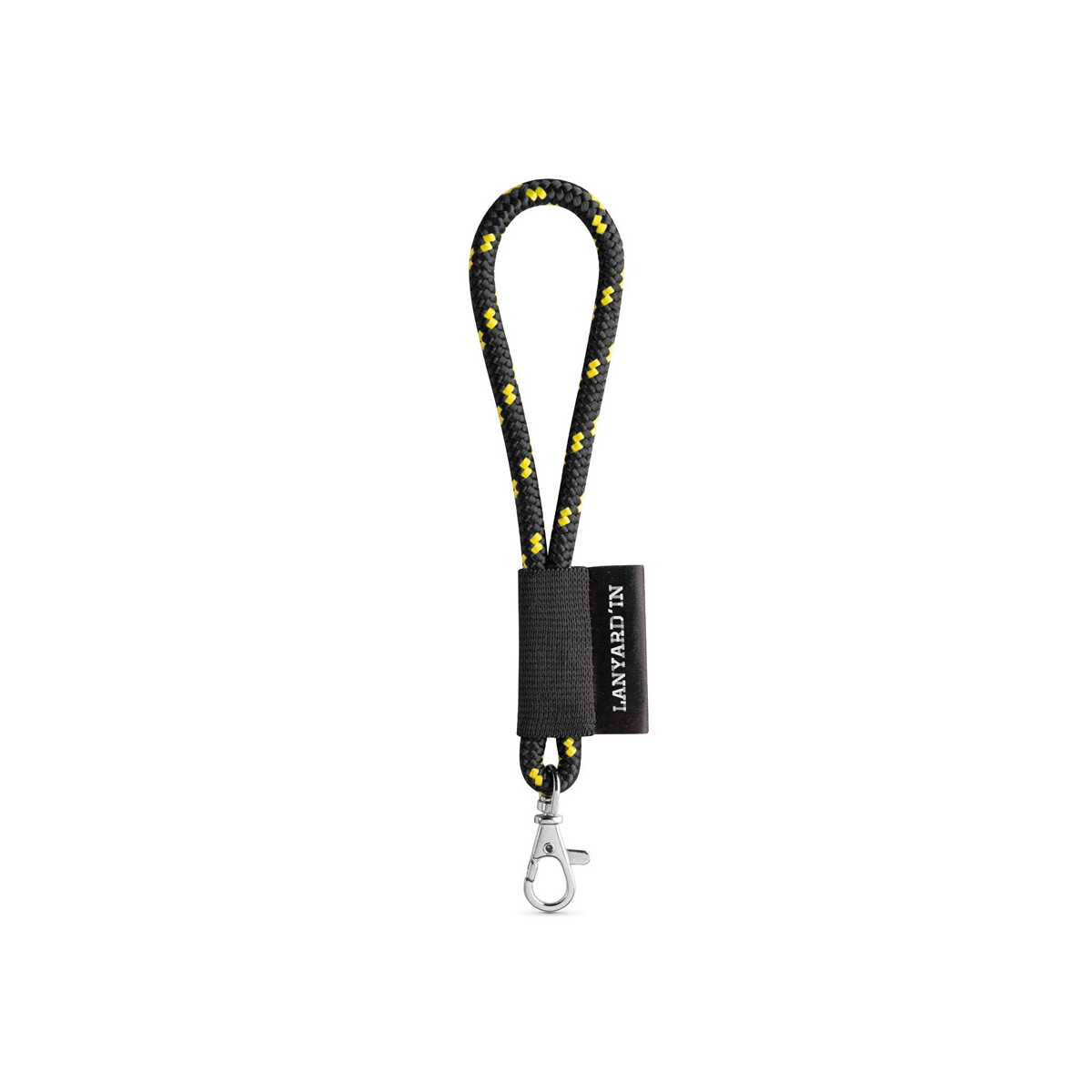 Lanyard Nautic Short Set. Modele standardowe - Czarny/Żółty 75092_357