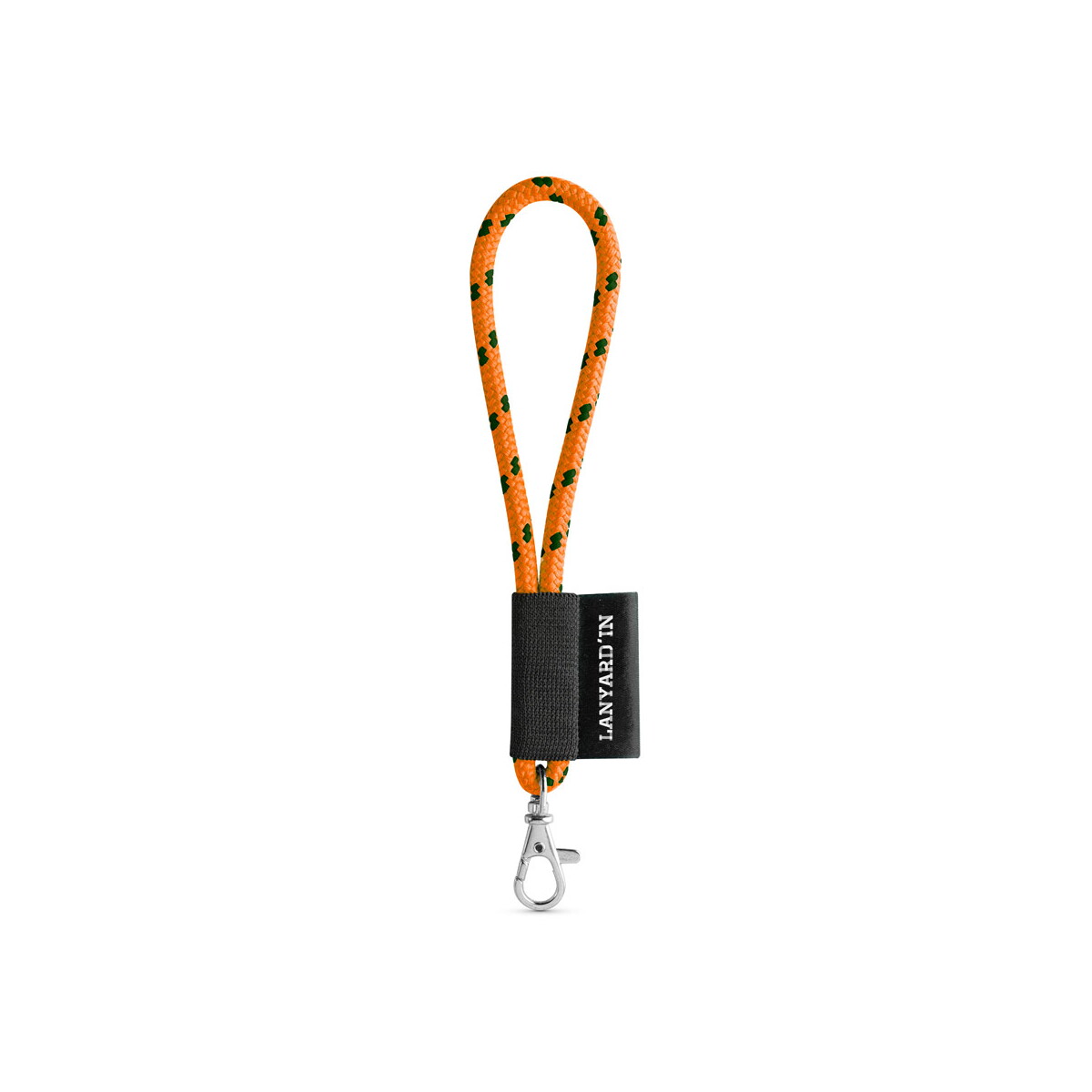 Lanyard NAUTIC Short Set. Modele standardowe - Fluorescencyjny zielony/Pomarańczowy 14001_368