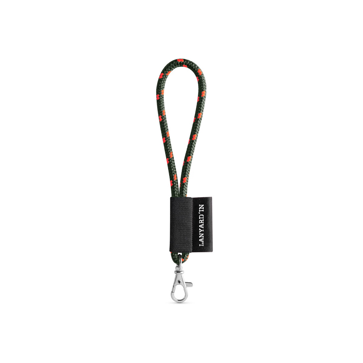 Lanyard NAUTIC Short Set. Modele standardowe - Nato Green/Neon Różowy 14001_379