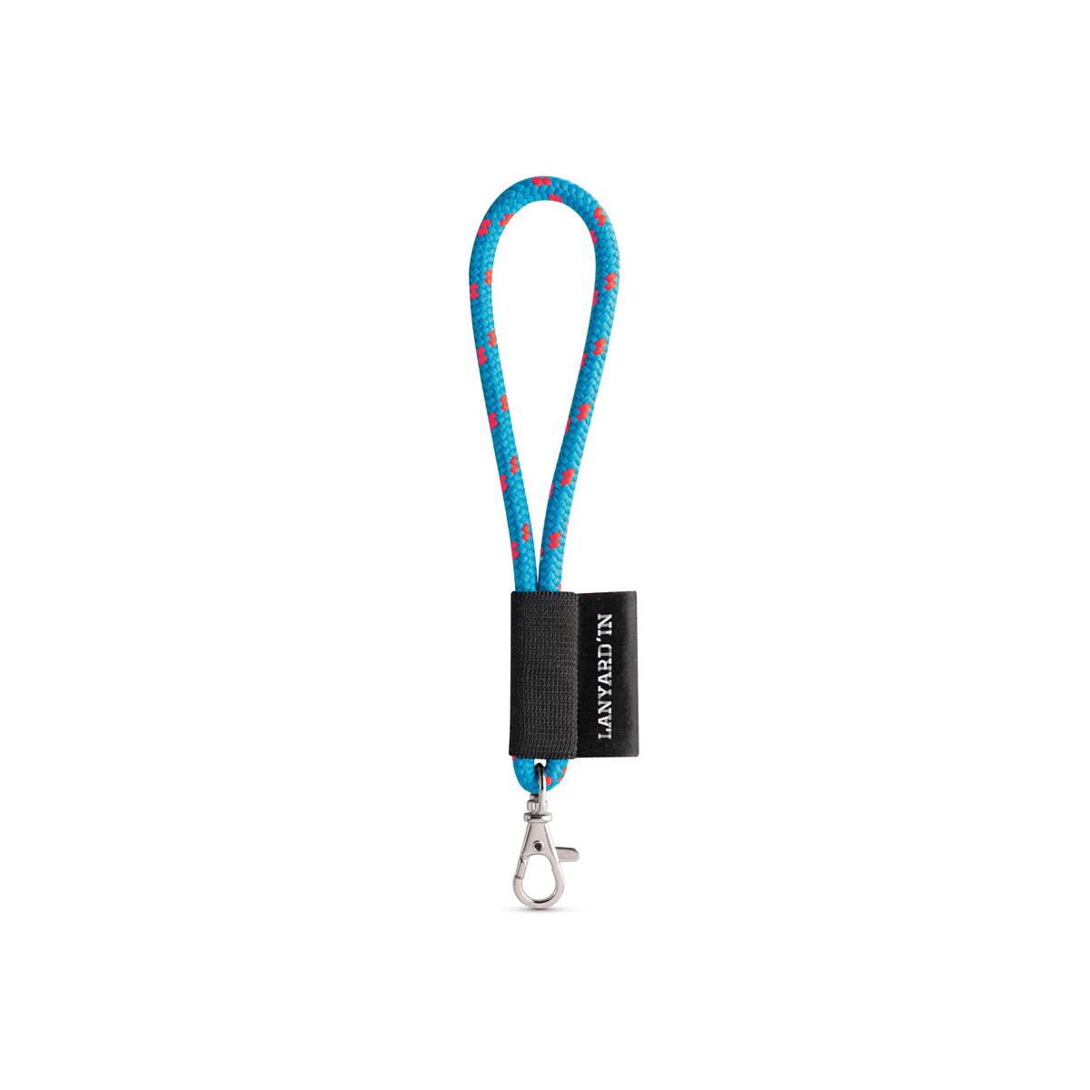 Lanyard NAUTIC Short Set. Modele standardowe - Niebieskie/Czerwone 14001_390