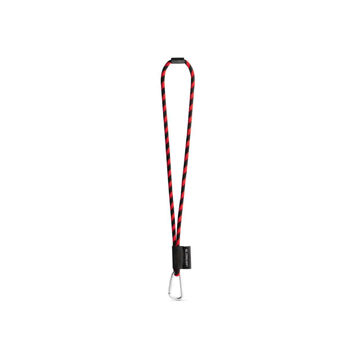 Lanyard Tube Long Set II. Modele standardowe - Czarny/Czerwony 75089_354
