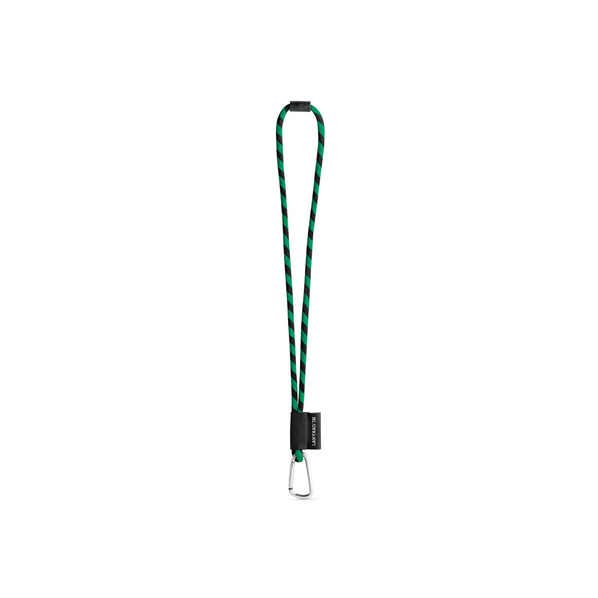 Lanyard Tube Long Set II. Modele standardowe - Czarny/Zielony 75089_358