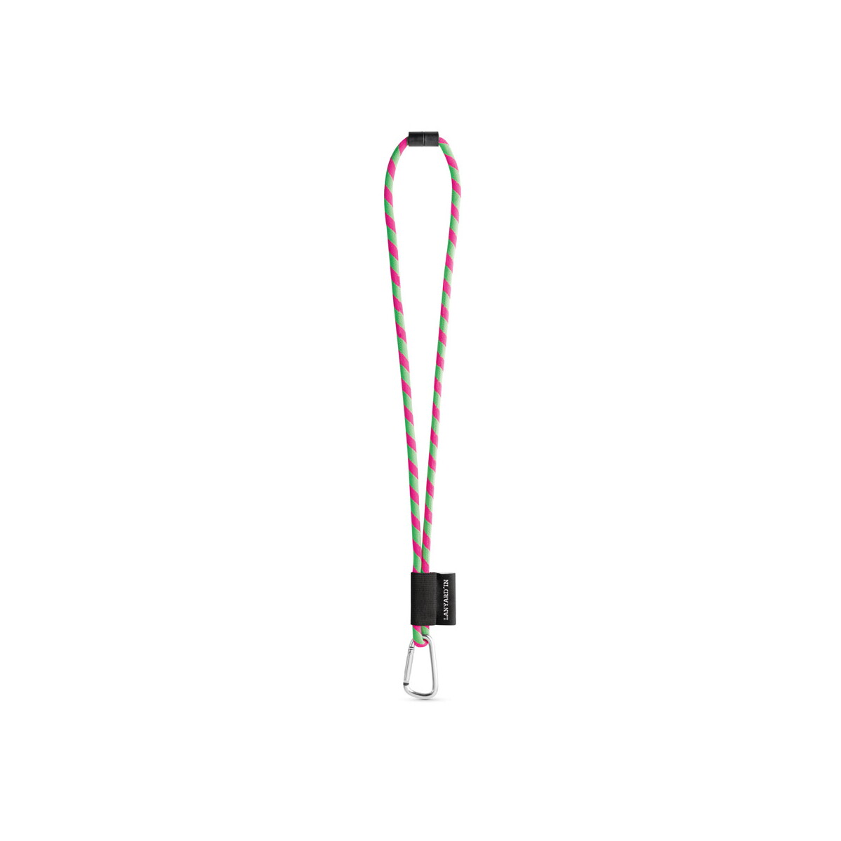 Lanyard Tube Long Set II. Modele standardowe - Fluorescencyjny zielony/Opalizujący różowy 75124_367