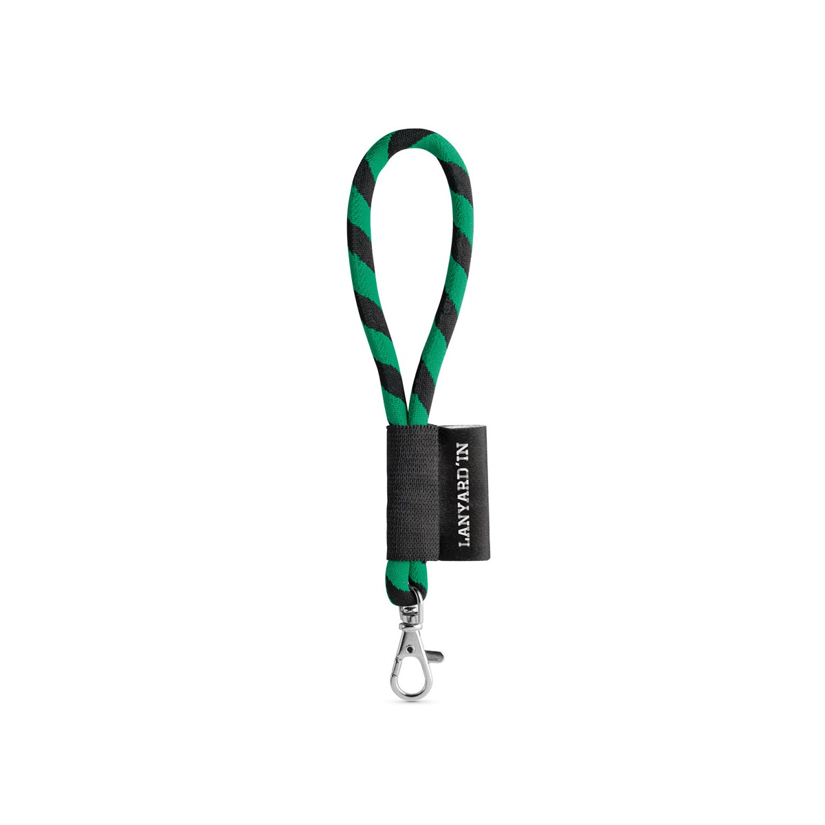 Lanyard Tube Short Set. Modele standardowe - Czarny/Zielony 75090_358
