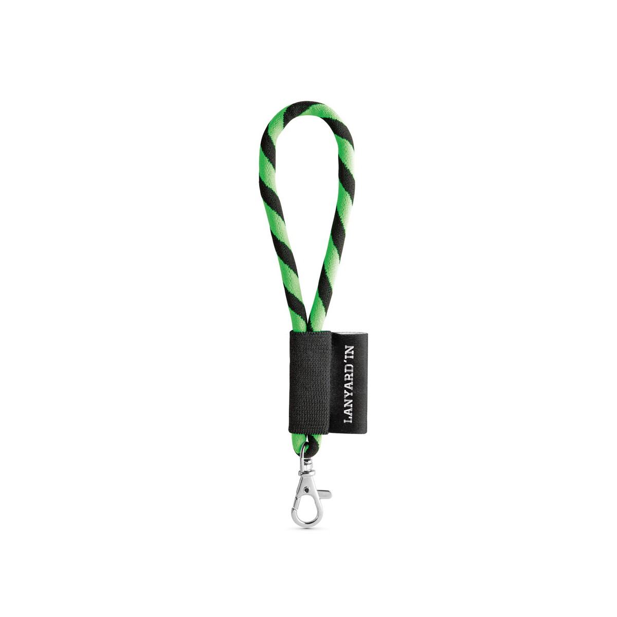 Lanyard Tube Short Set. Modele standardowe - Fluorescencyjny zielony/Czarny 75090_369