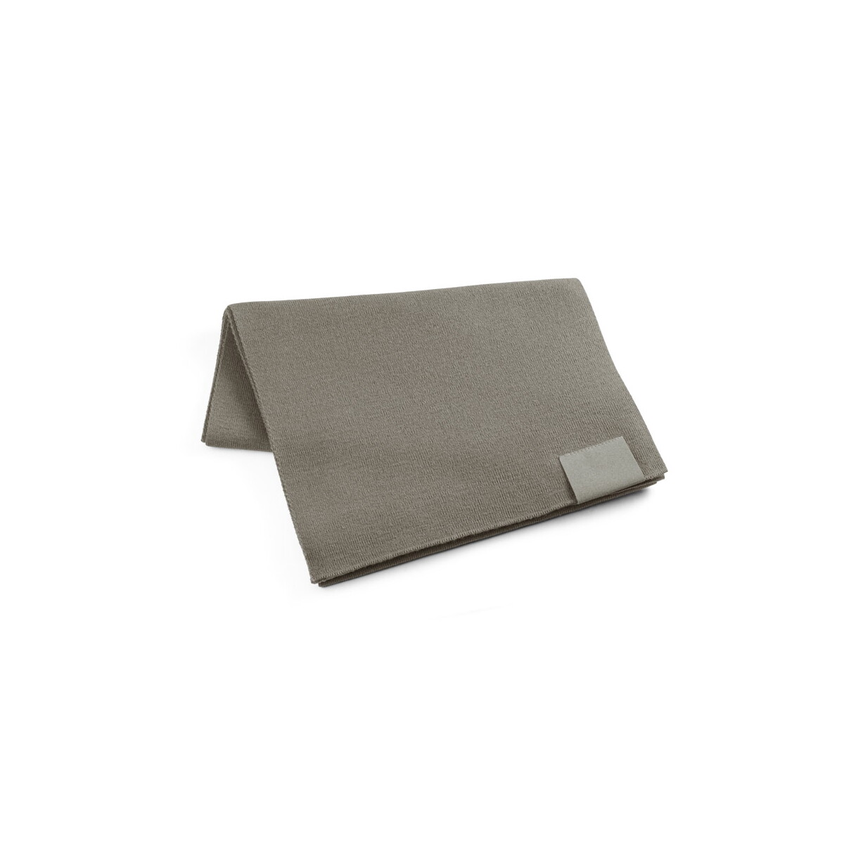 SERENITY. Szalik z poliestru z recyklingu (100% rPET) z przeszyciami do personalizacji - Jasno szary 99097_123