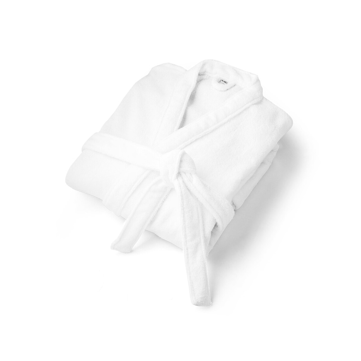 RUFFALO LARGE. Szlafrok z bawełny (82%) i bawełny z recyklingu (18%) o gramaturze 350 g/m² - Biały 95053_106
