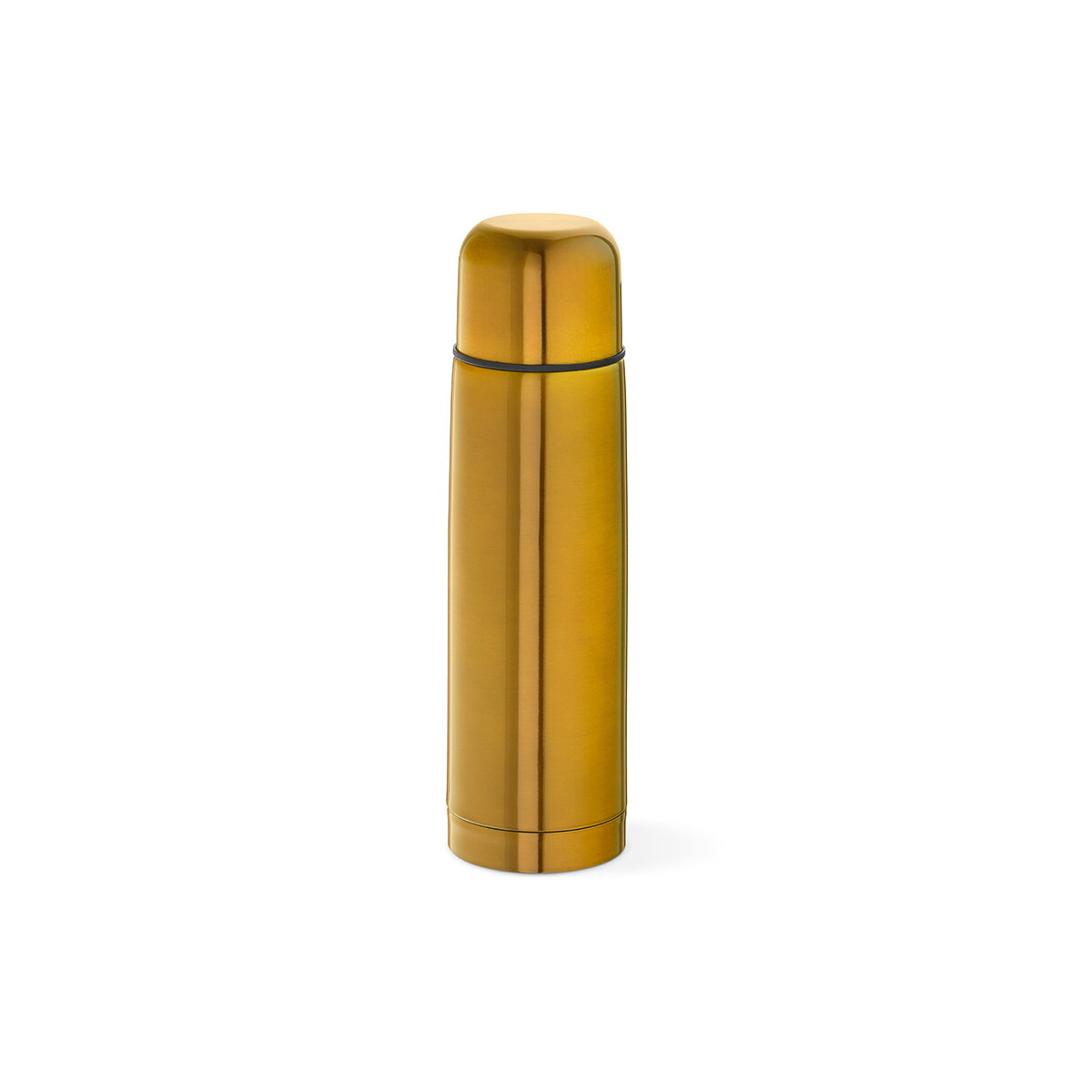 Termos Danube z recyklingu stali nierdzewnej 500 ml - ciemnożółty ATH003_118