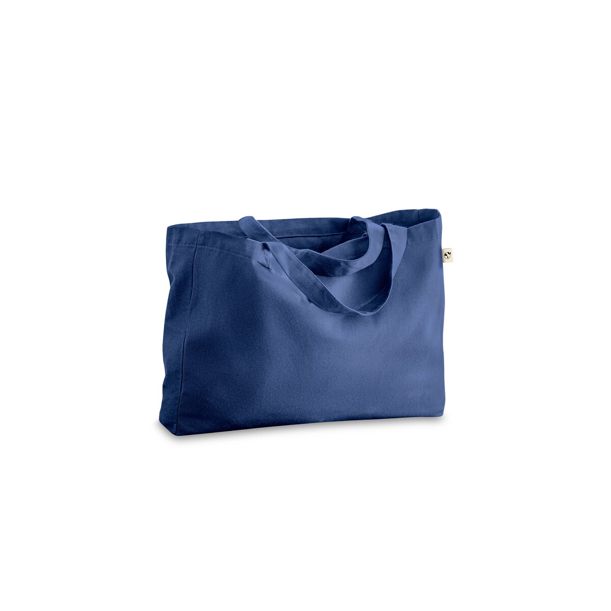 CAMDEN. Torba z bawełny (50%), bawełny z recyklingu (30%) i poliester (20% rPET) (280 g/ m²) - Granatowa 92327_104
