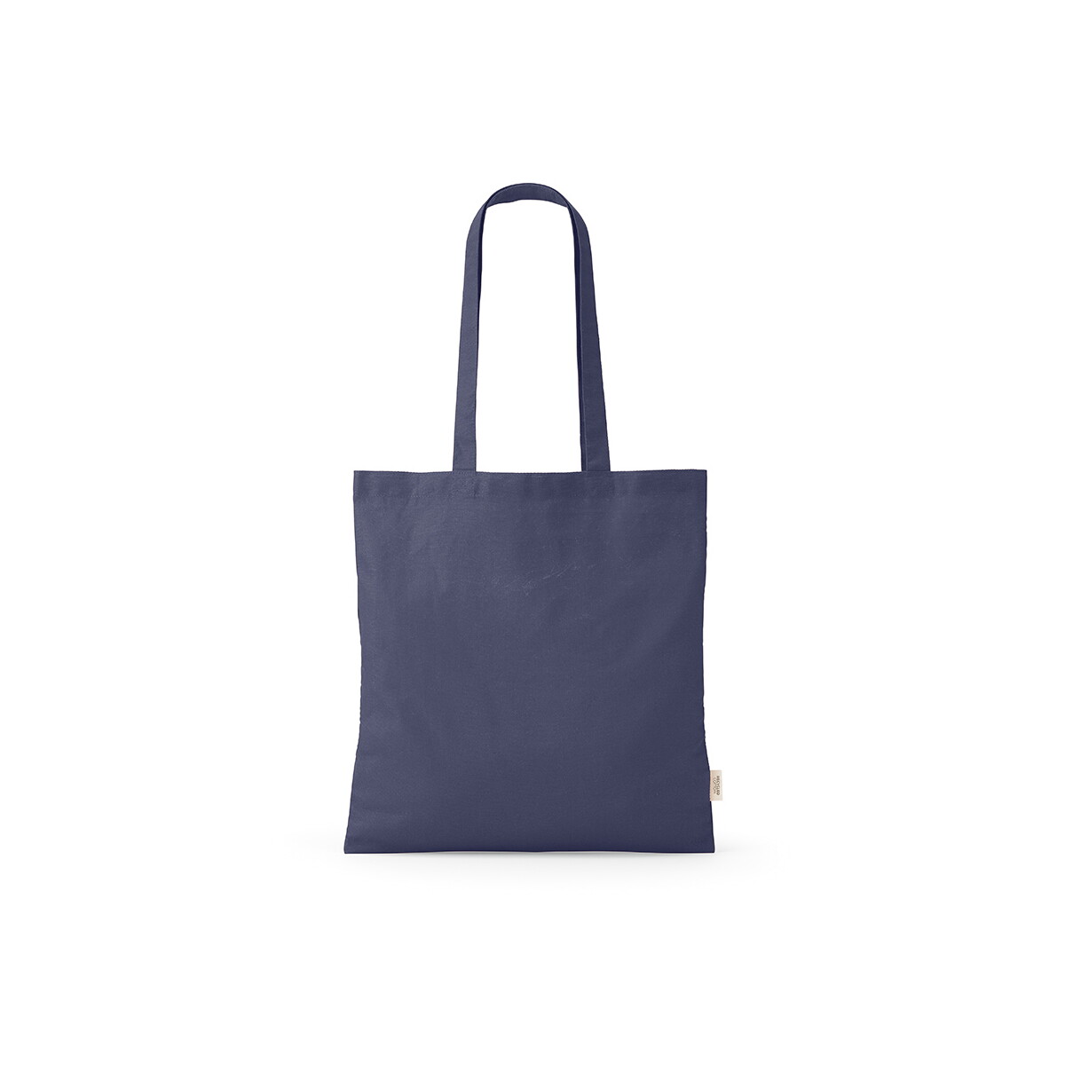 Torba na zakupy Everest bawelna z recyklingu 140 gsm - Granatowa ASB001_134