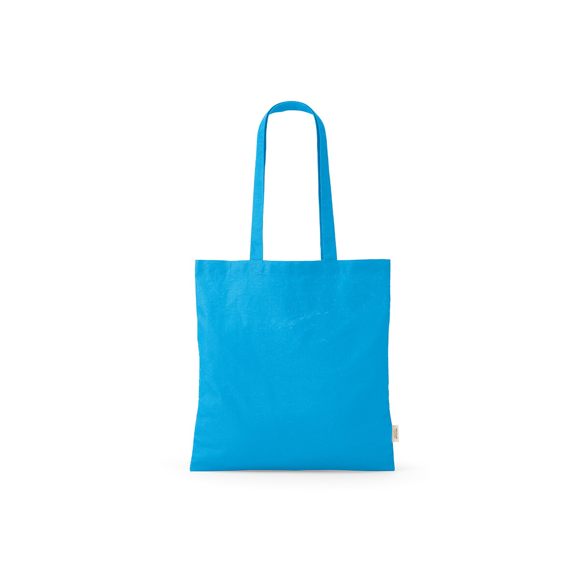 Torba na zakupy Everest bawelna z recyklingu 140 gsm - Jasnoniebieska ASB001_124