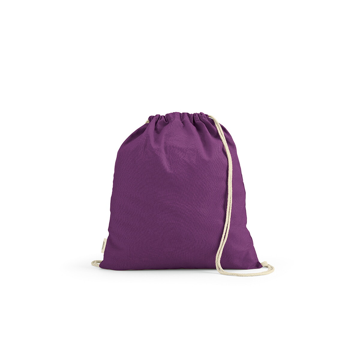 Torba na zakupy Lhotse Bawelna z recyklingu 140 gsm - fioletowa ASB002_132