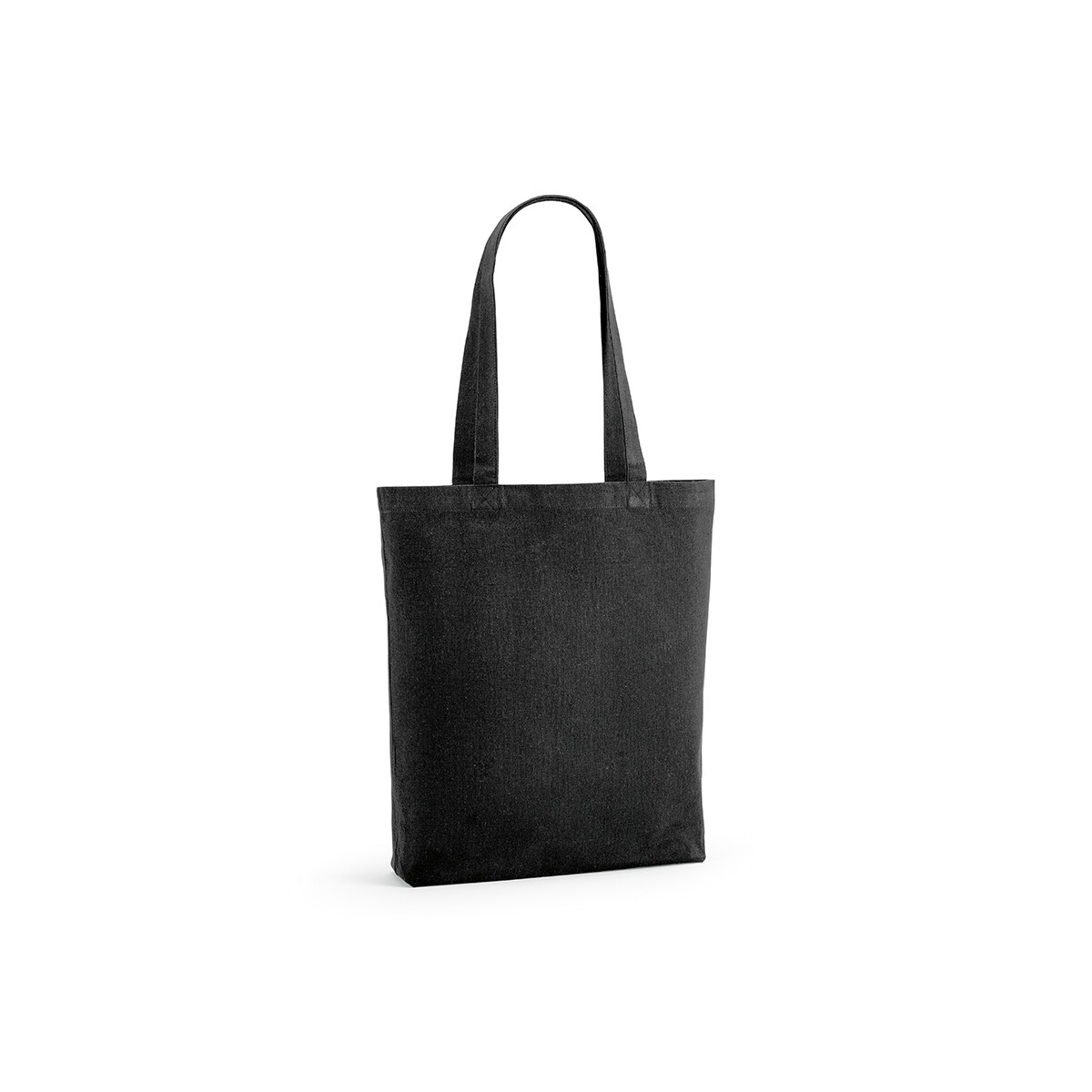 Torba na zakupy Logan bawelna z recyklingu 280 gsm - Czarna ASB007_103